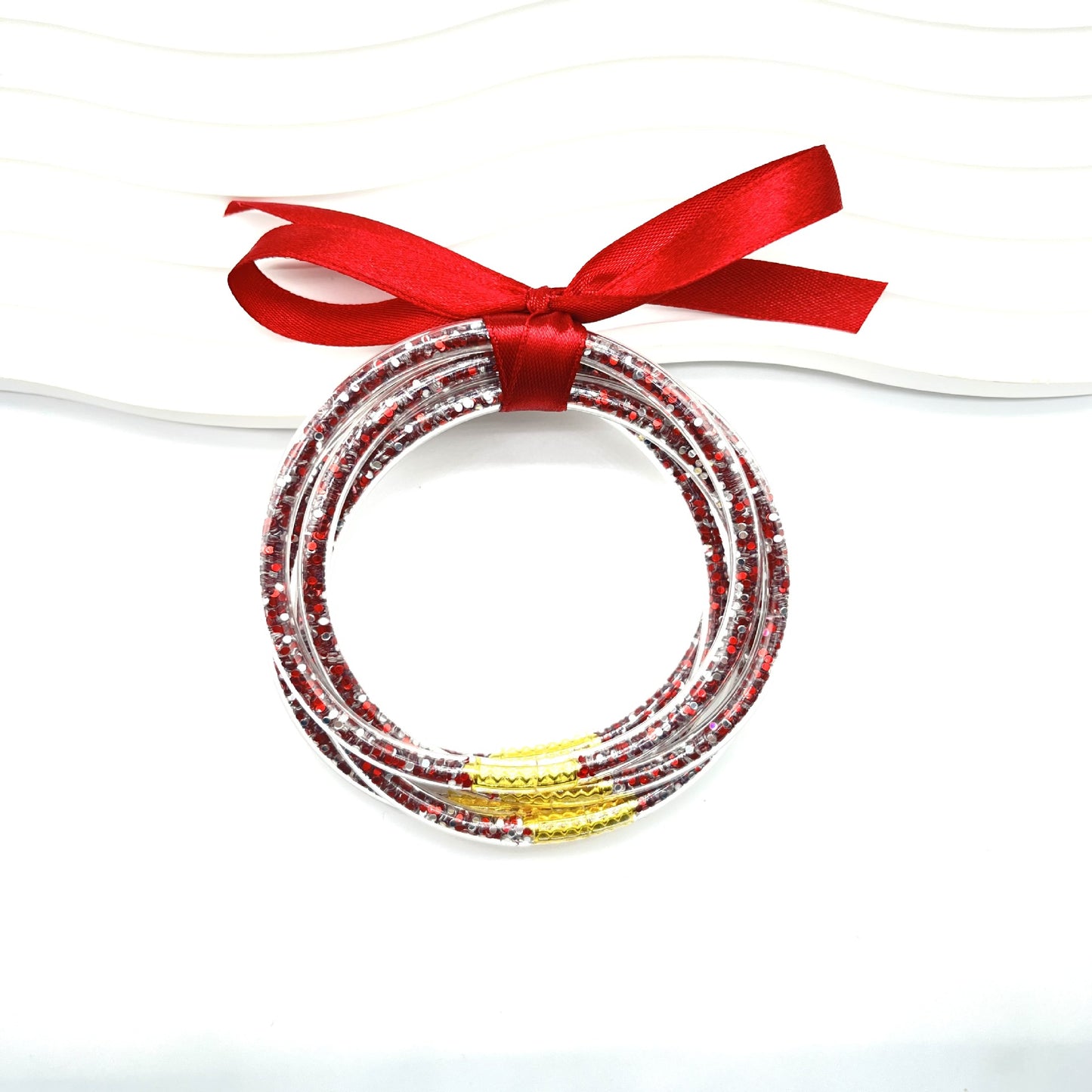 Glamorous Fashion Silicone Bright Simple Couple Bracelets