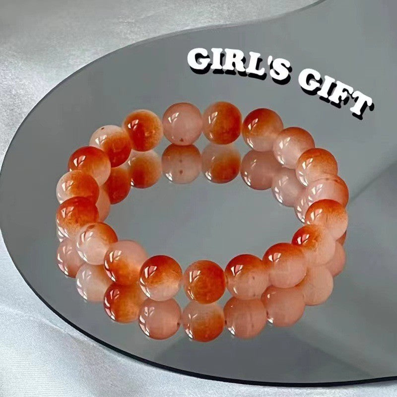 Heart Bow Sweet Simple Design Girlfriend Bracelet