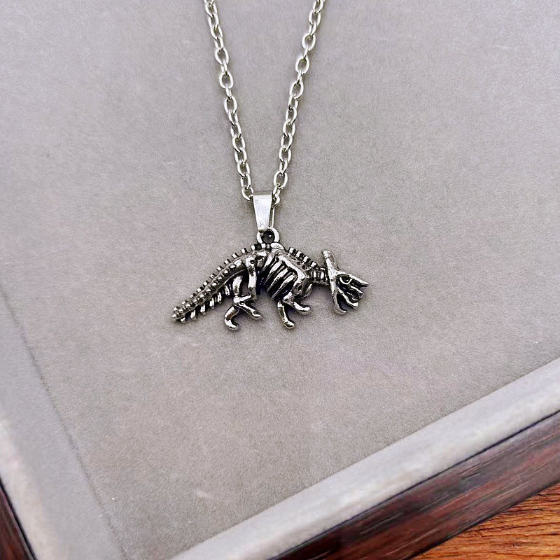 Punk Star Bone Saturn Halo Hipster With Personality Necklace
