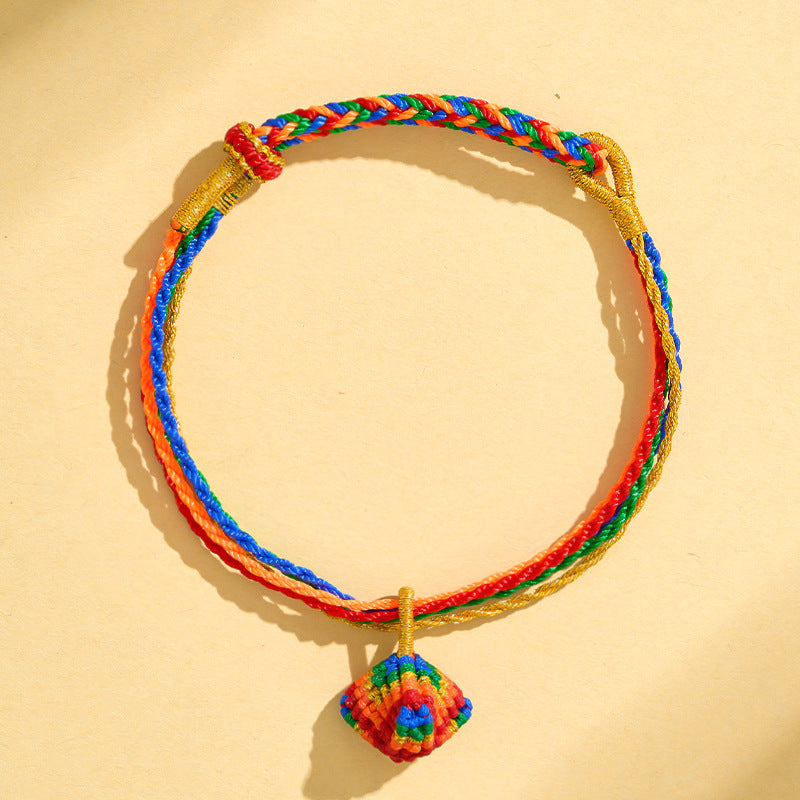 Children's Dragon Boat Festival Colorful Rope Hand-woven Small Bracelets