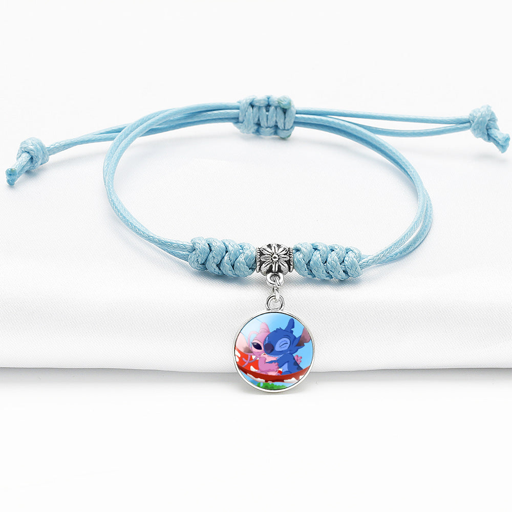 Star Stitch Blue Cartoon Dorje Knot Bracelets