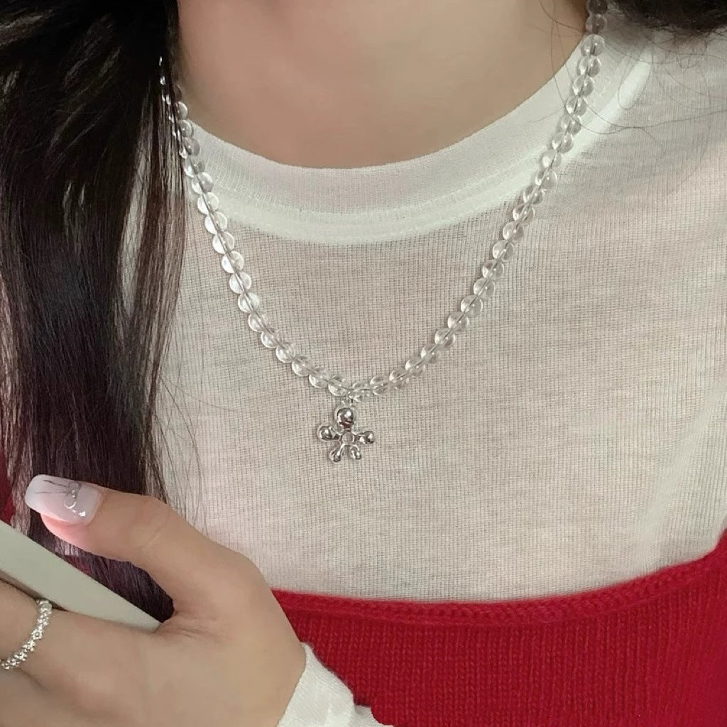Women's Sier Light Luxury High-grade Design Clavicle Necklaces