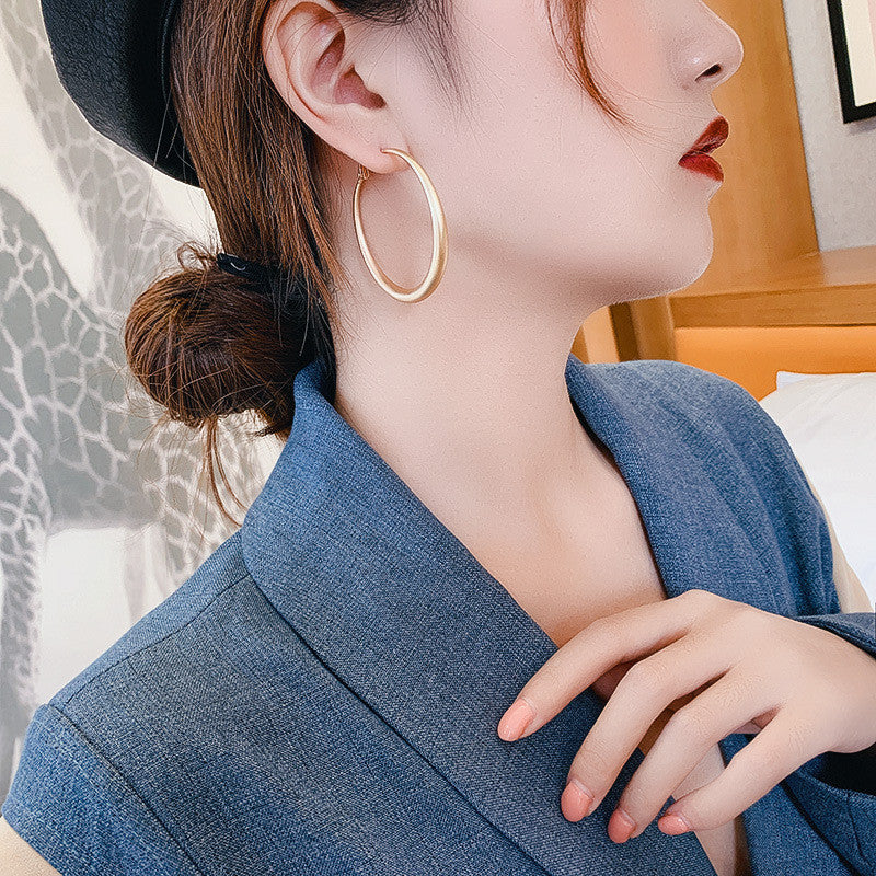 Design Sense Female Geometric Ear Fashion Earrings