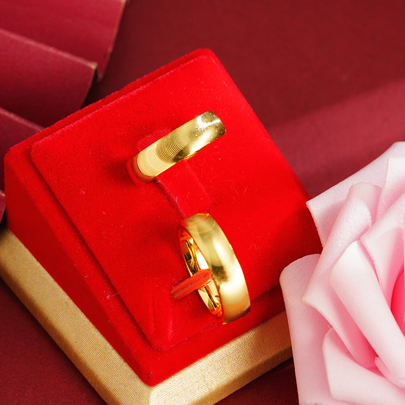 Eye Affordable Luxury Fashion Simple No Color Rings