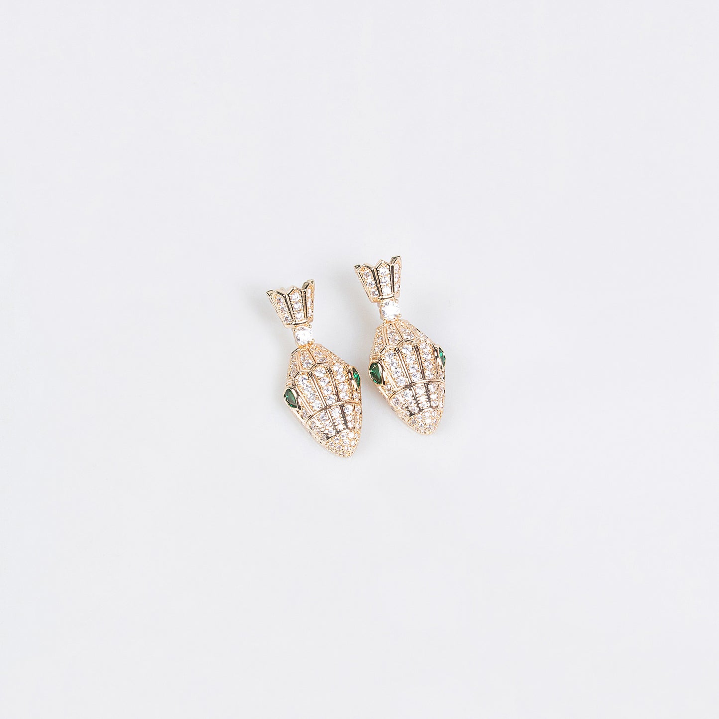 Fashion Vintage Zircon Snake Exaggerated Personalized Necklaces