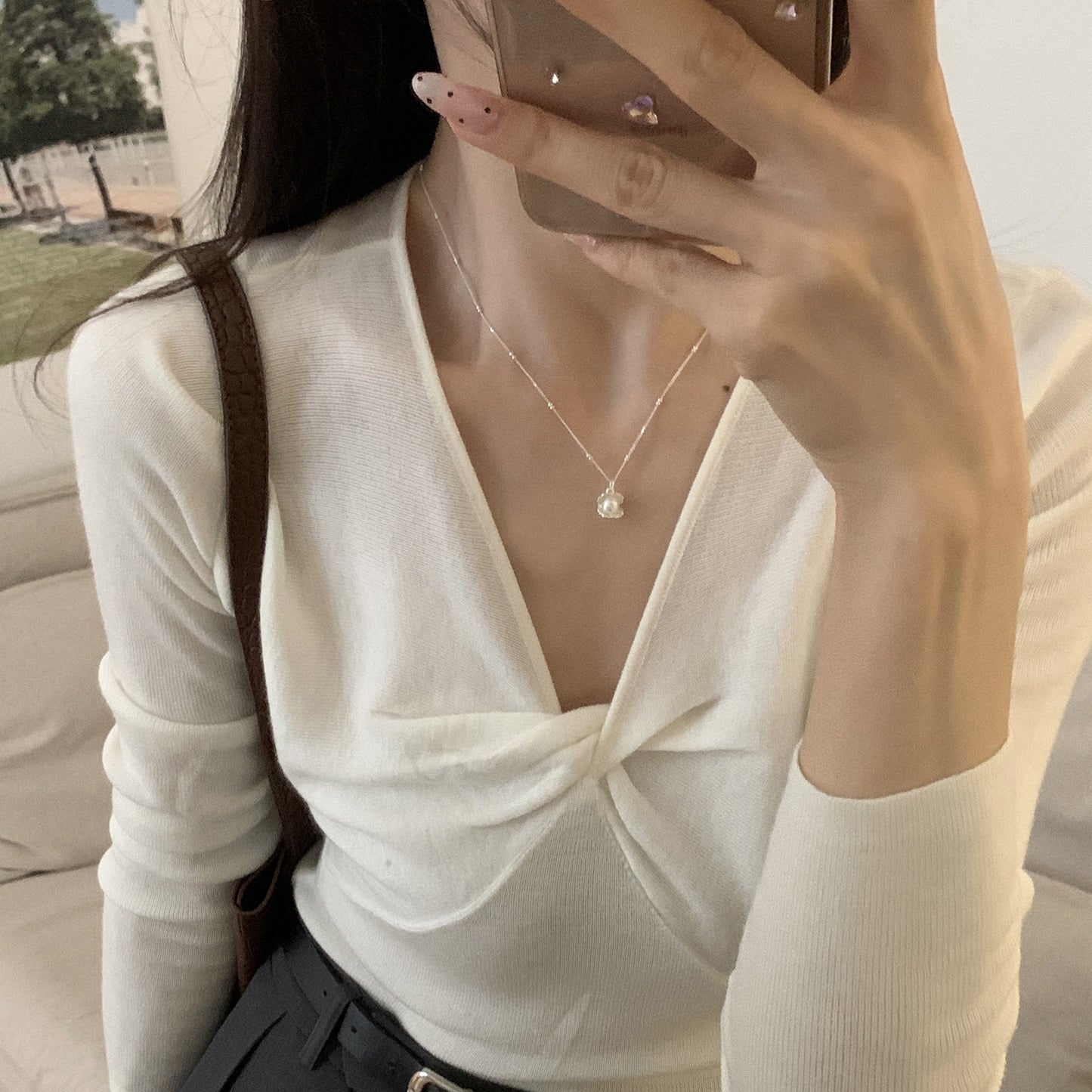 For Niche Fresh Light Luxury Minority Clavicle Necklace