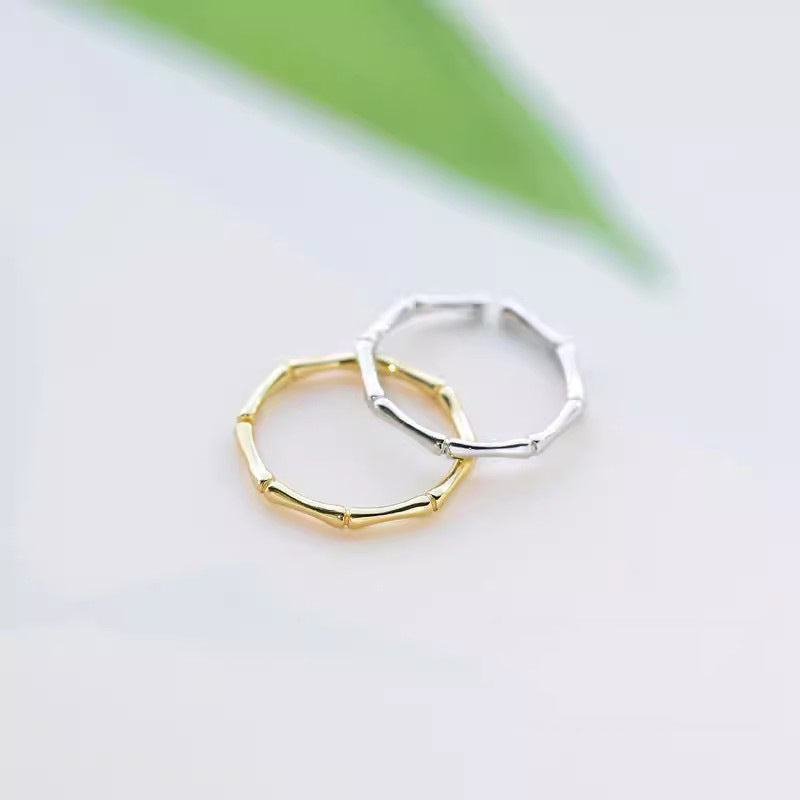 Women's Simple Bamboo Sense Design Cold Wind Have Bracelets