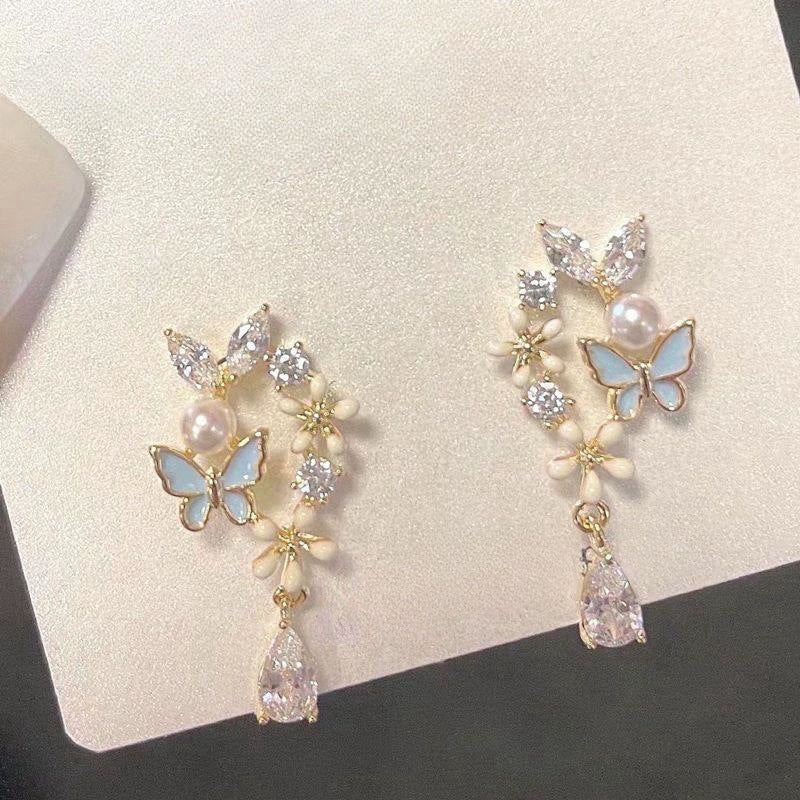 Women's Lock For Niche Design High-grade Sense Stud Earrings