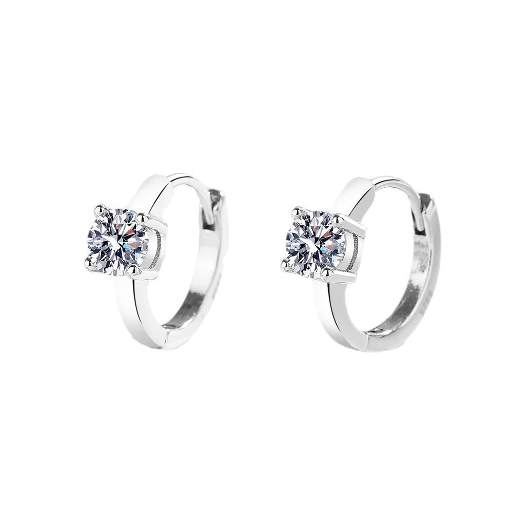 Live Streaming Points Imitation Moissanite Tassel Fashion Elegant Ear Earrings