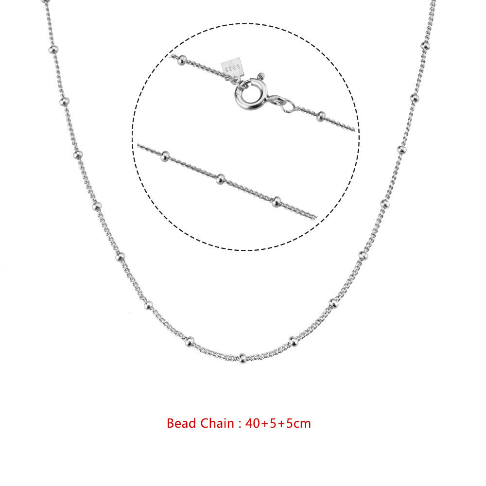 Women's Birthstone Sterling Sier Parts Square Zircon Pendants