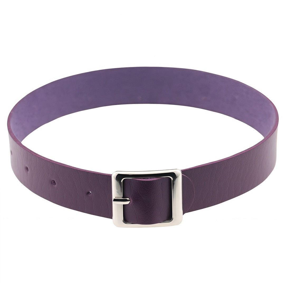 Women's Environmental Protection Leather Vintage Punk Rock Collar Neck Band Clavicle Necklace