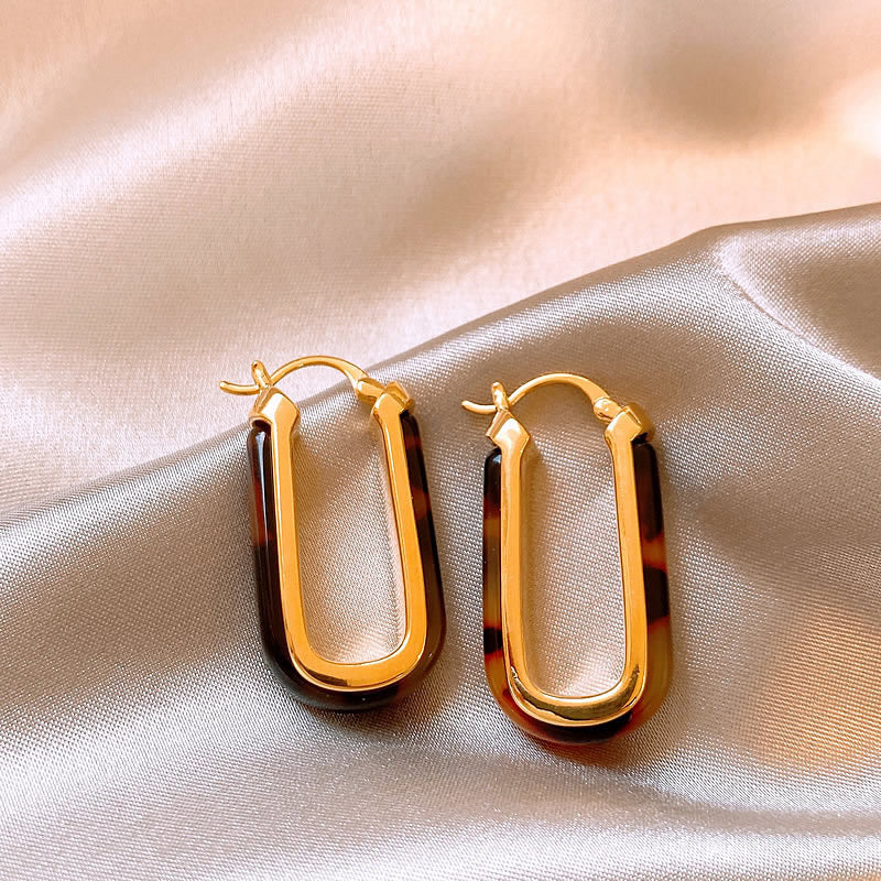 Women's Sier Needle Zircon Spiral Texture Retro Pendants
