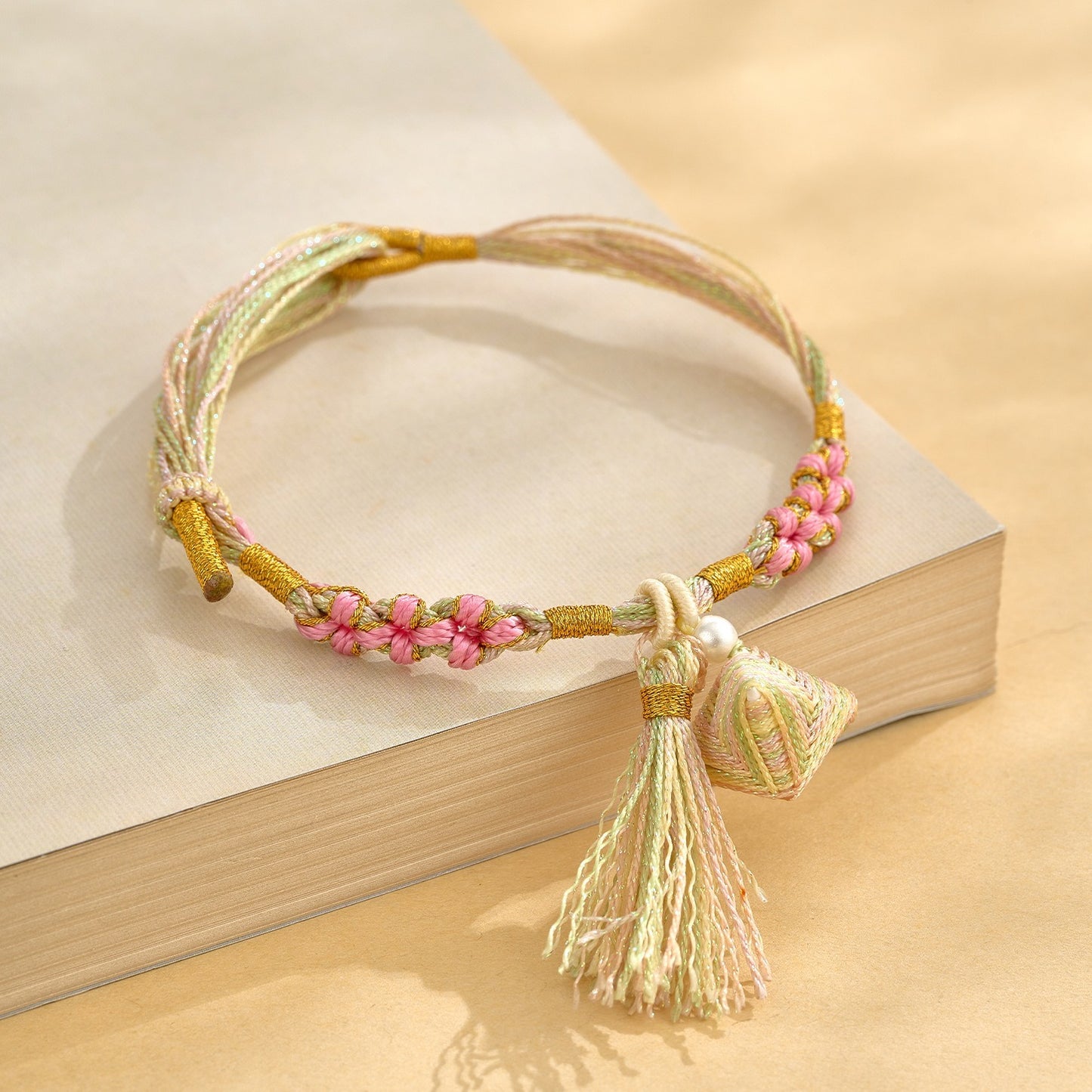 Dragon Boat Festival Colorful Rope Small Red Hand-woven Tiger Head Bracelet