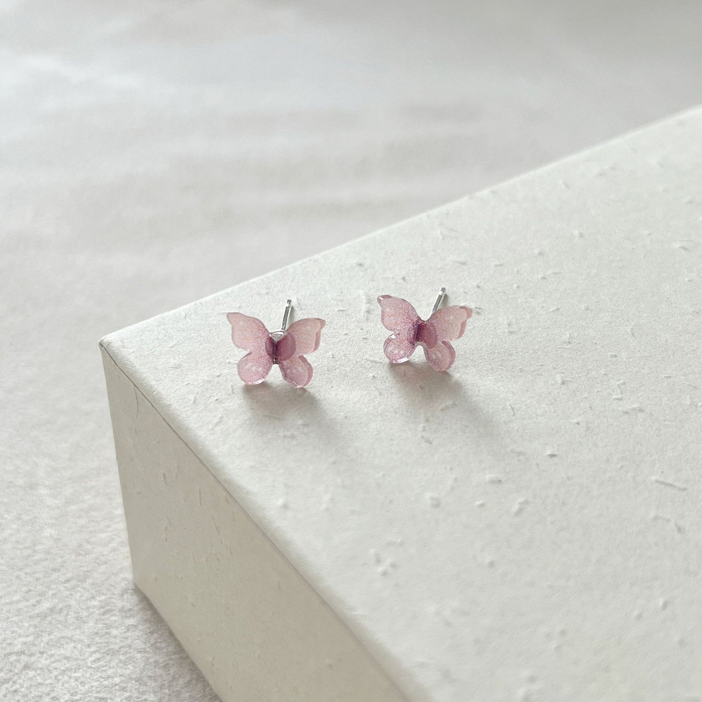 Needle Fairy Three-dimensional Butterfly Female Sweet Earrings