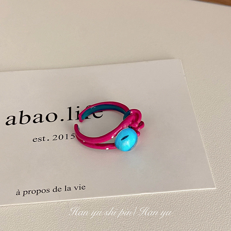 Monster Sweet Cool Cartoon Cute Girlfriends Ring