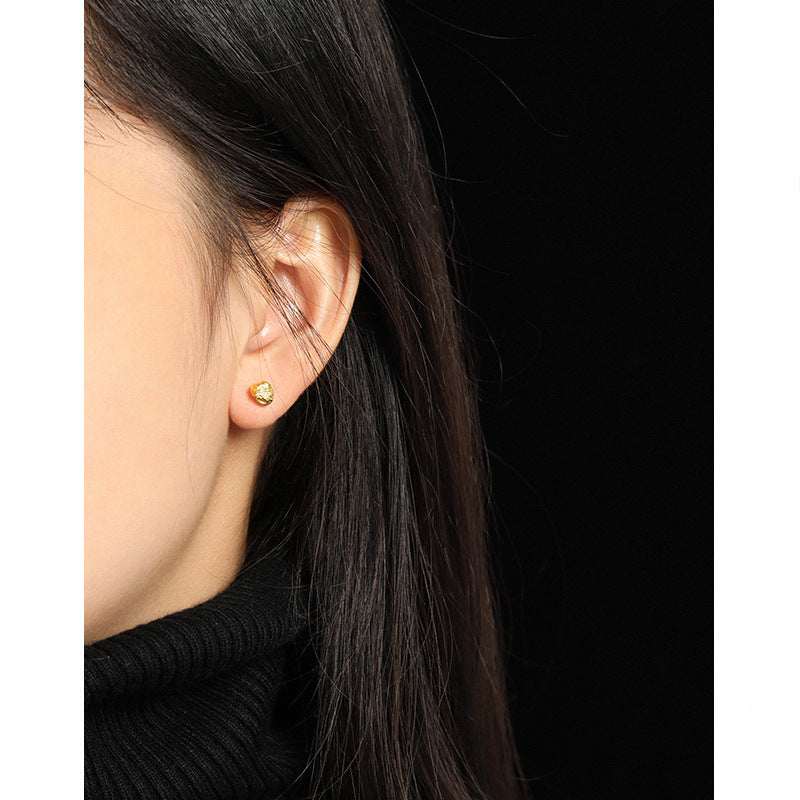 Style Niche Design Minimalist Geometric Irregular Earrings