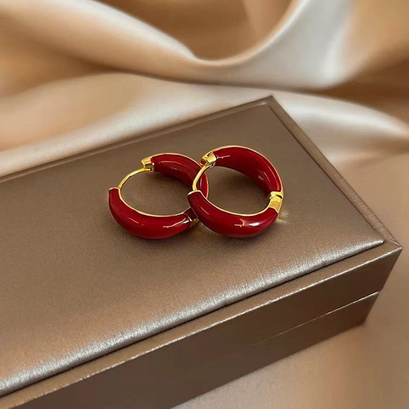 Dripping Irregular Clip Simple Niche Design Personalized Rings