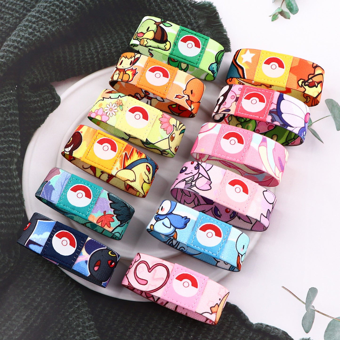 Elf Animated Stretch Wristband Wrist Strap Athletic Thermal Bracelet