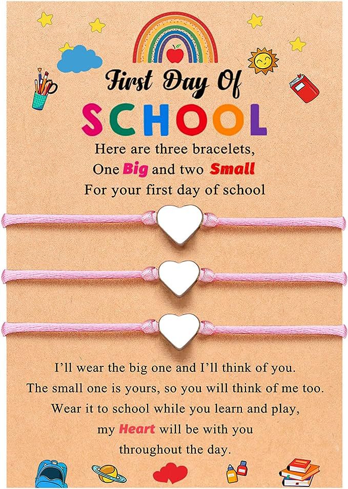 Gift For School Opens Colorful Ropes Bracelets