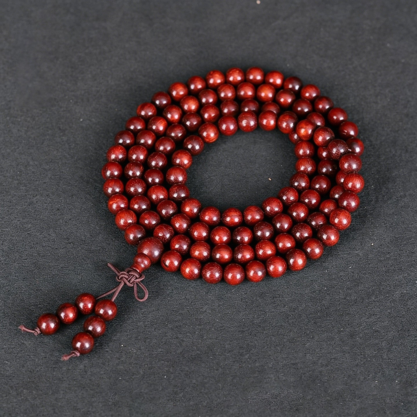 Old Materials Pterocarpus High Density Gold Star Wooden Bracelet