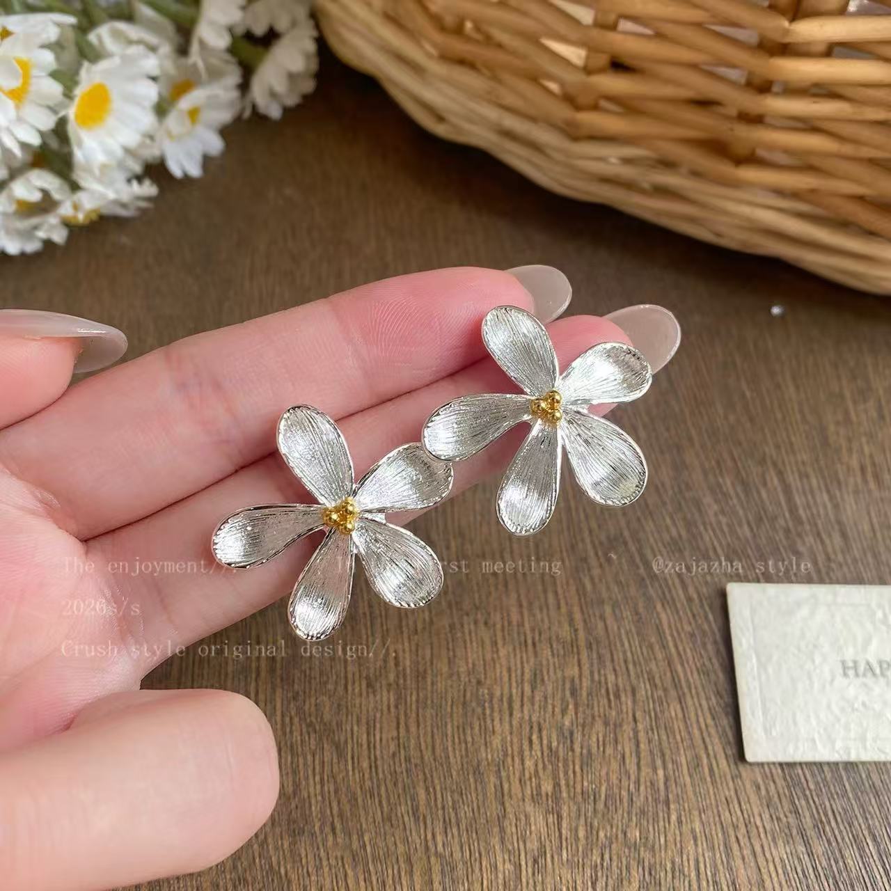 Women's Ear Korean Style Sier Super Nice Rings
