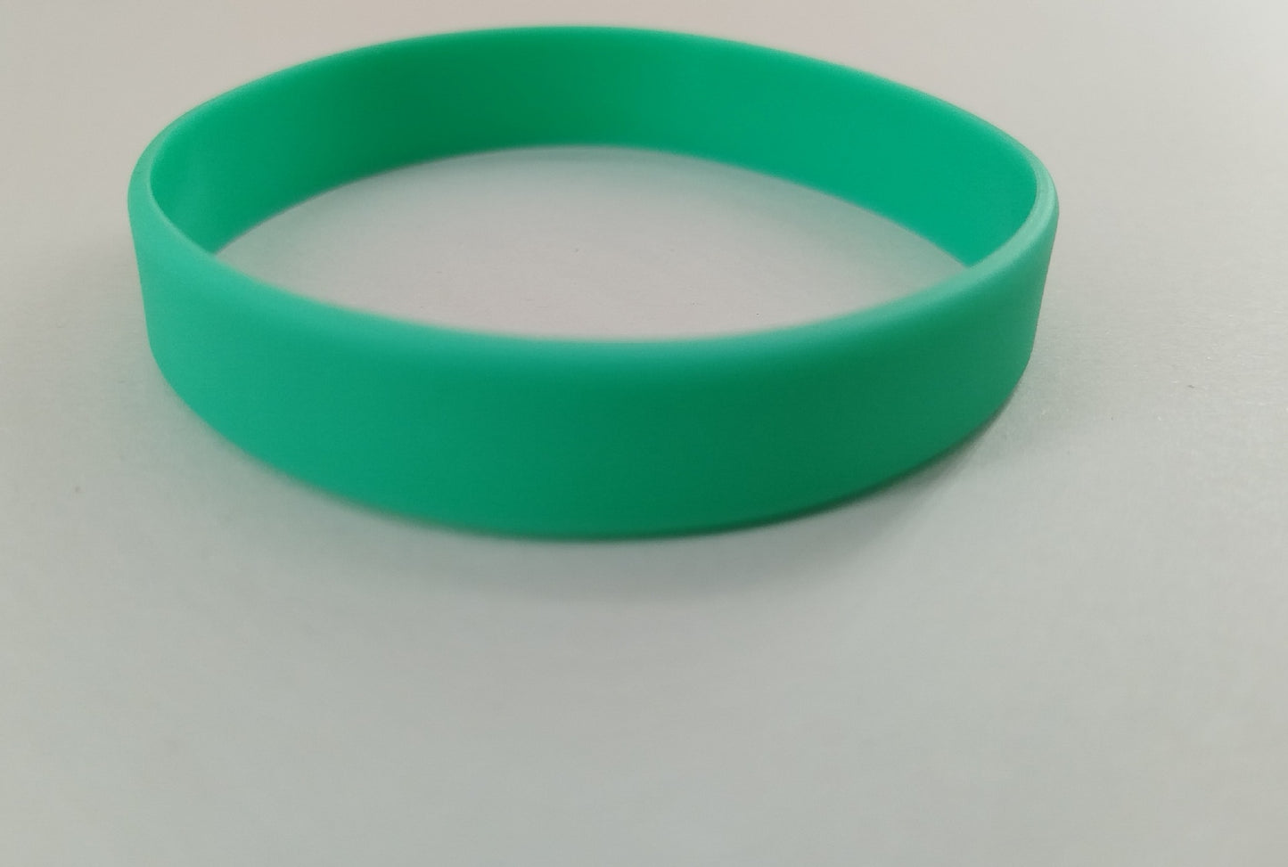 Silicone Solid Color Thermography Personality Lettering Laser Rubber Bracelets