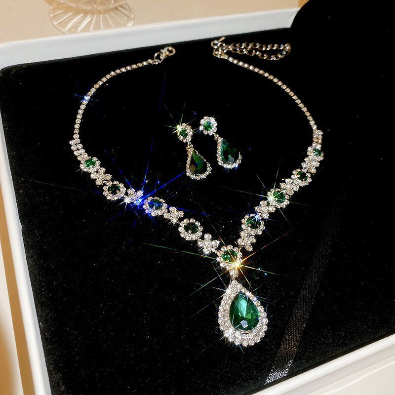 Elegant Drop Round Light Luxury Minority Necklaces