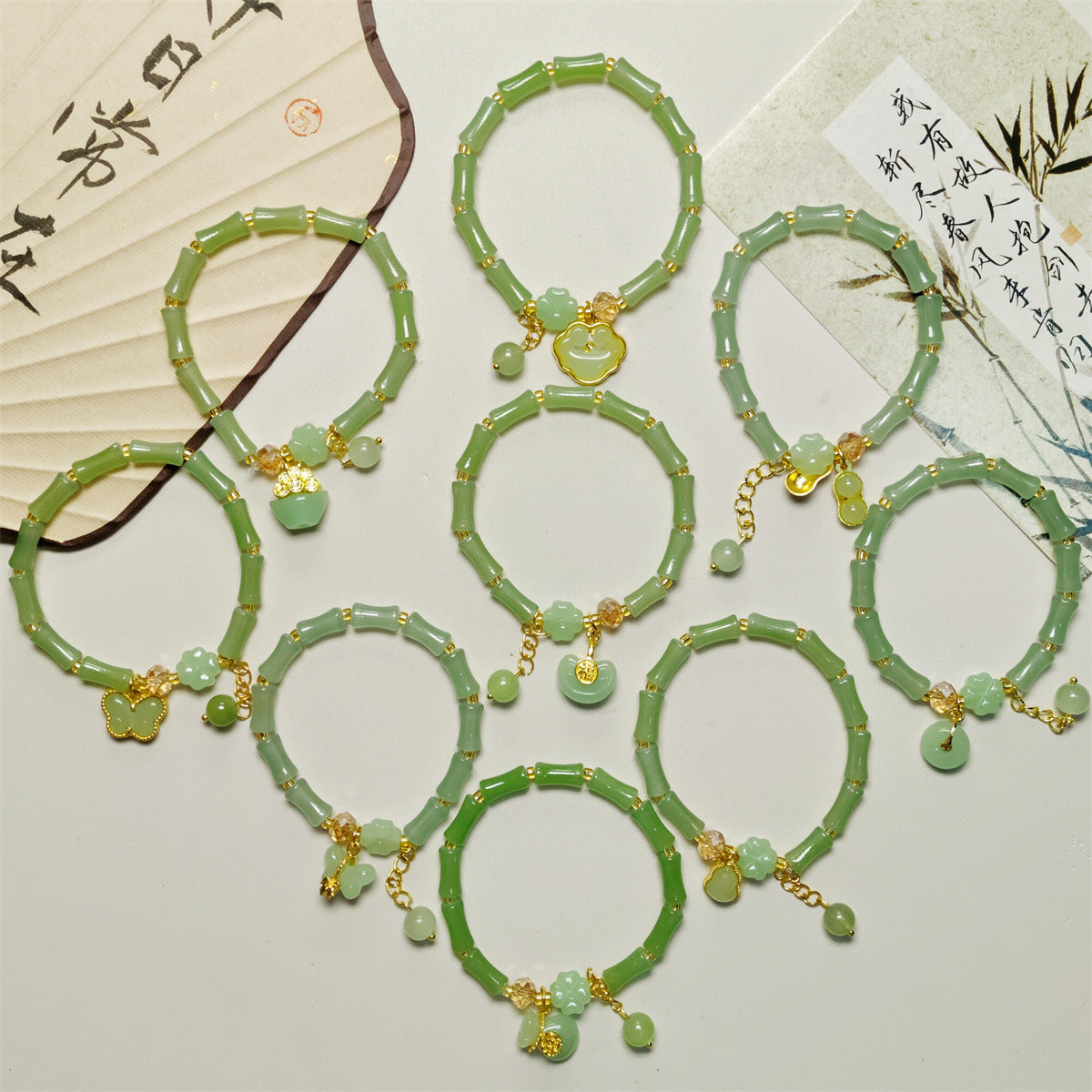 Women's Ancient Style Bamboo Niche Design Mori Bracelets