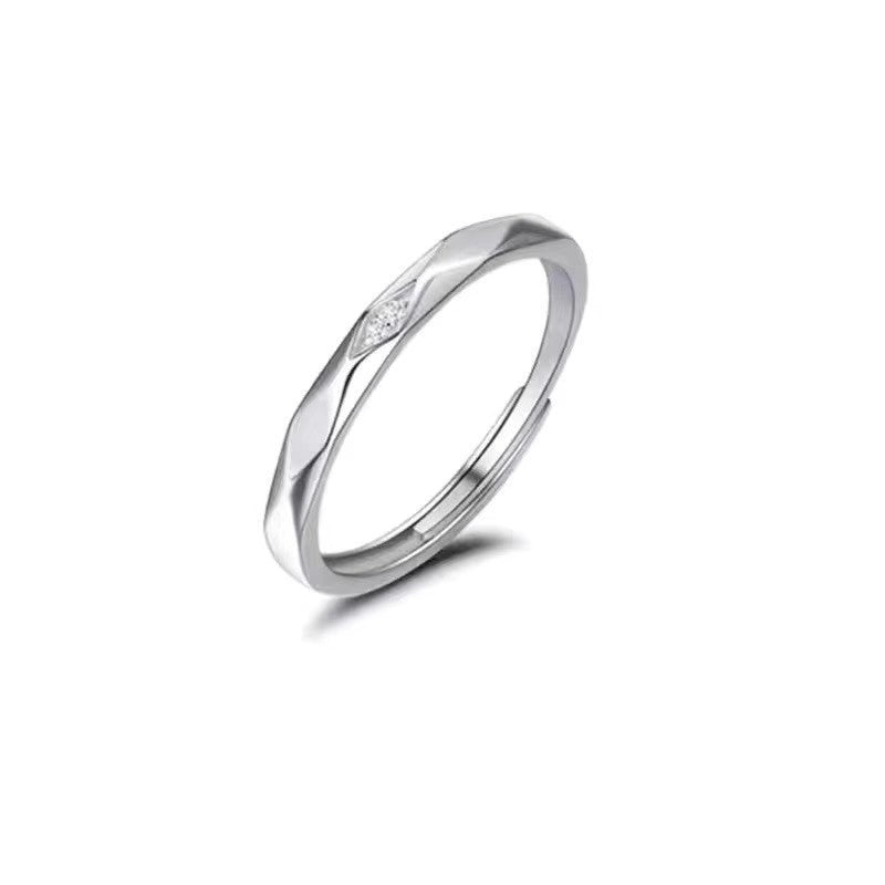 Women's & Men's Life Couple Pair Of Open Fashion Girlfriends Long-distance Ring