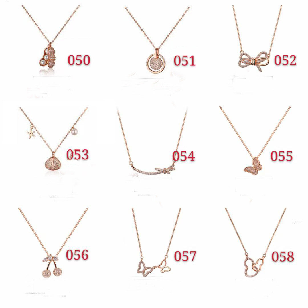Female Clavicle Chain Affordable Luxury Fashion Necklace
