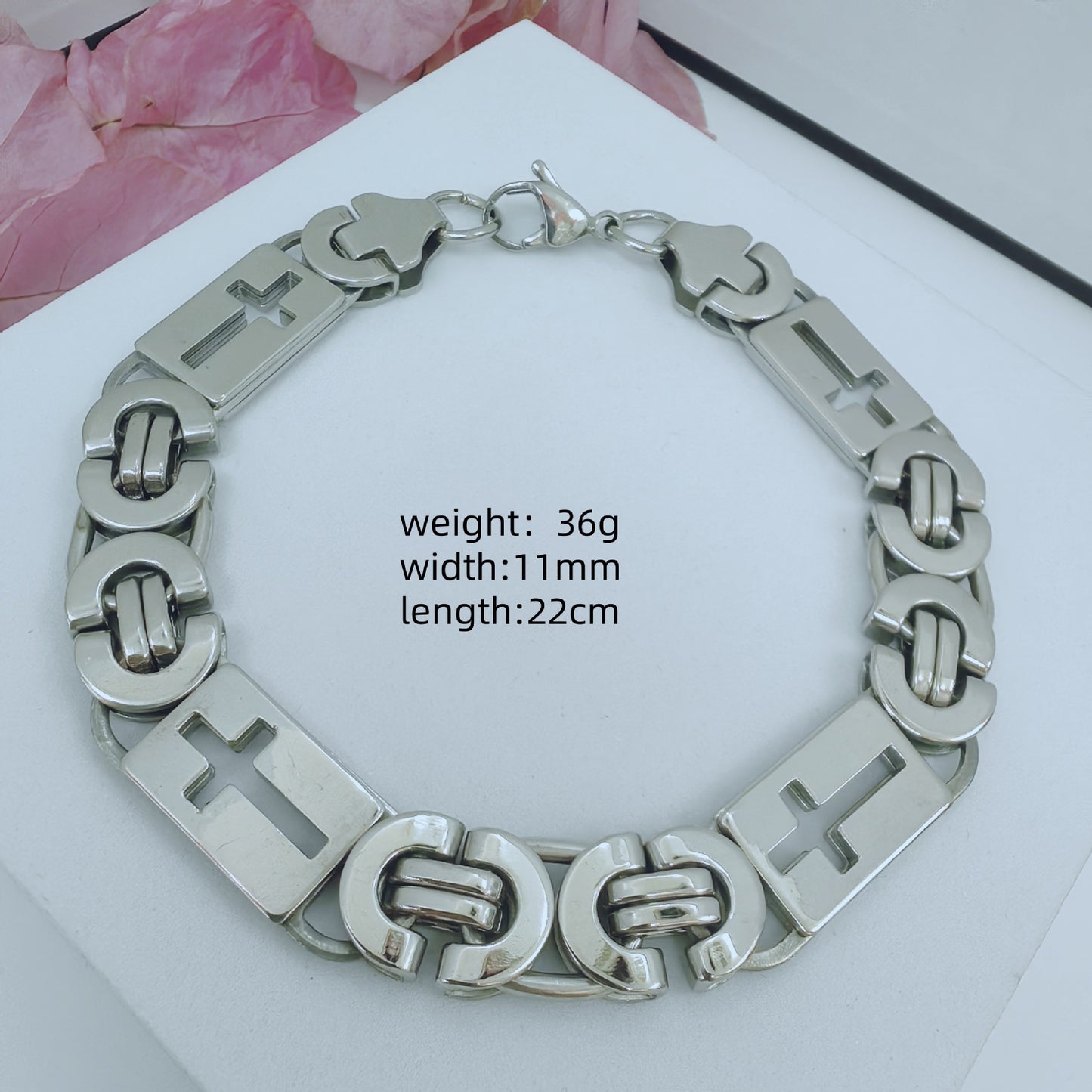 Fashion Trendy Unique Man's Stainless Steel Necklace