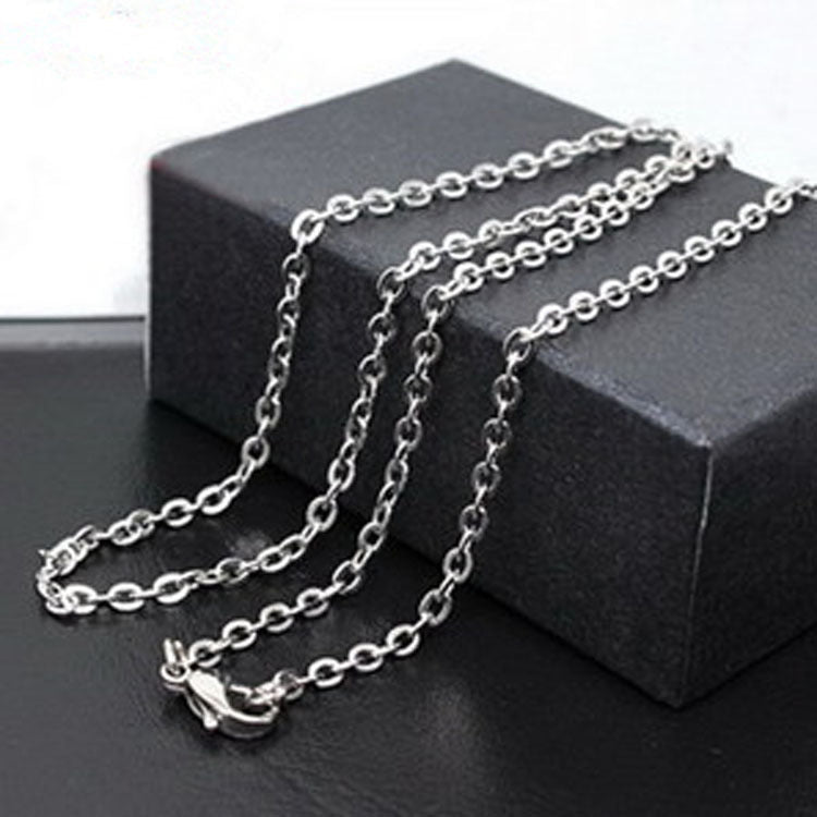 Women's & Men's Cross Chain For Korean Trinkets White Necklaces
