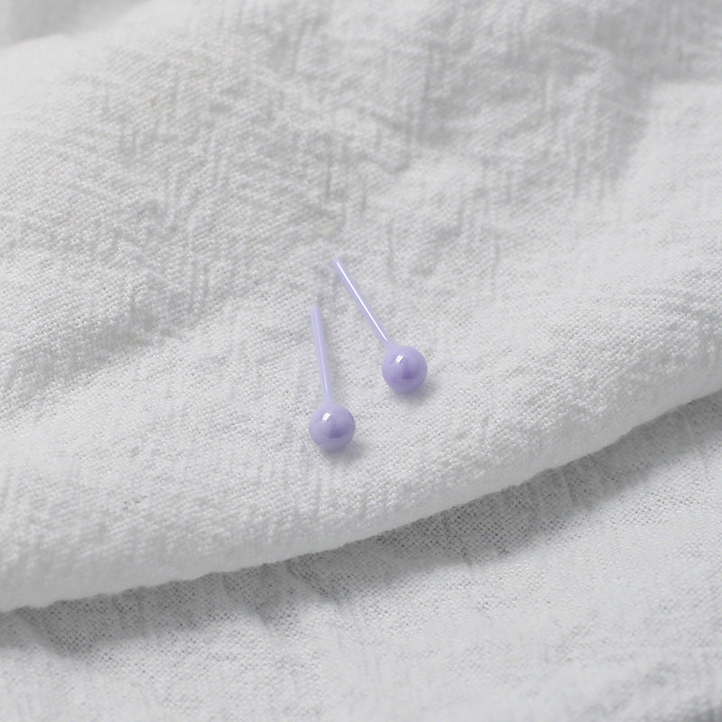 Ear Female Ceramic Bar Not Allergic Sleeping No Need Stud Earrings