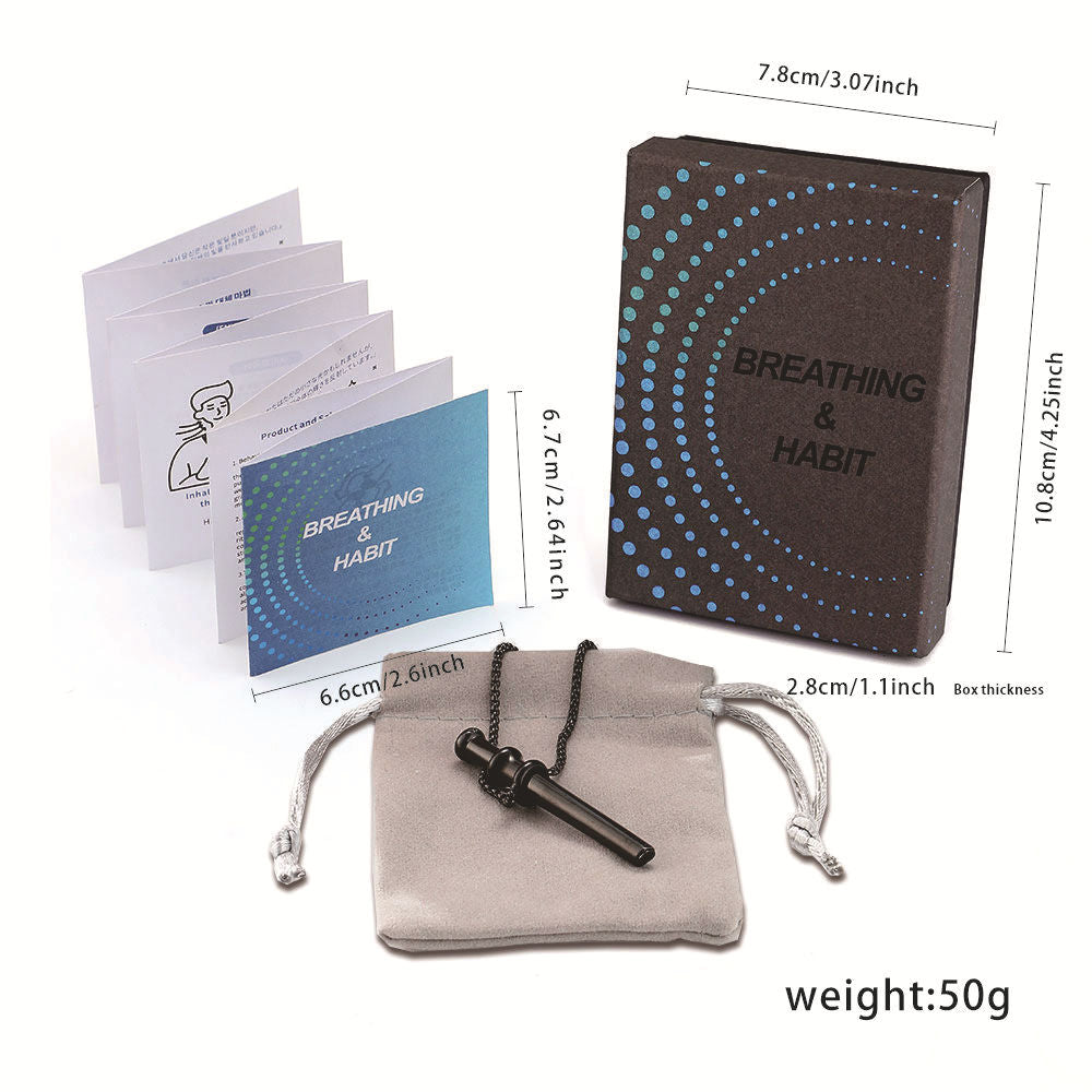 Breathing Round Tube Telescopic Perfume Extractor Necklaces