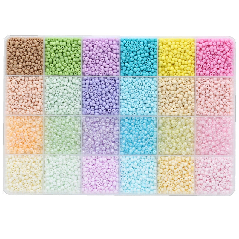 Beads Micro Glass Bead Solid Color Scattered Jewelry Accessories