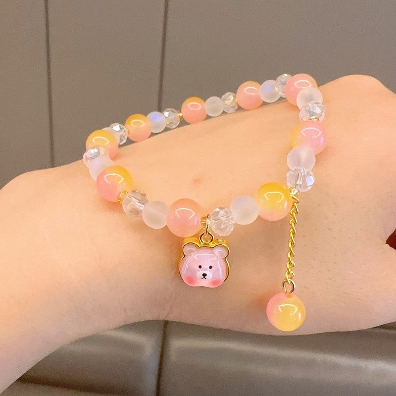Glamorous Casual Cartoon Ice Crystal Clow Bracelet