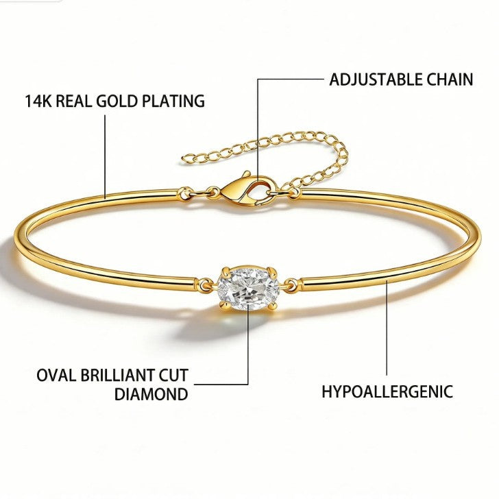 Simplicity Stainless Steel Electroplating Does Not Bracelet