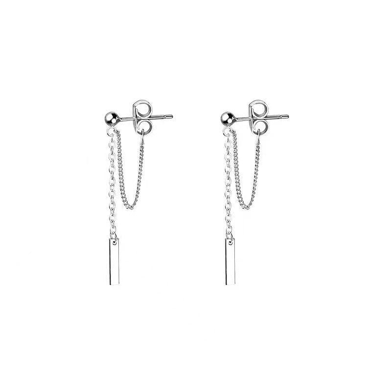 Women's Tassel Elegant High-grade Niche Design Long Earrings