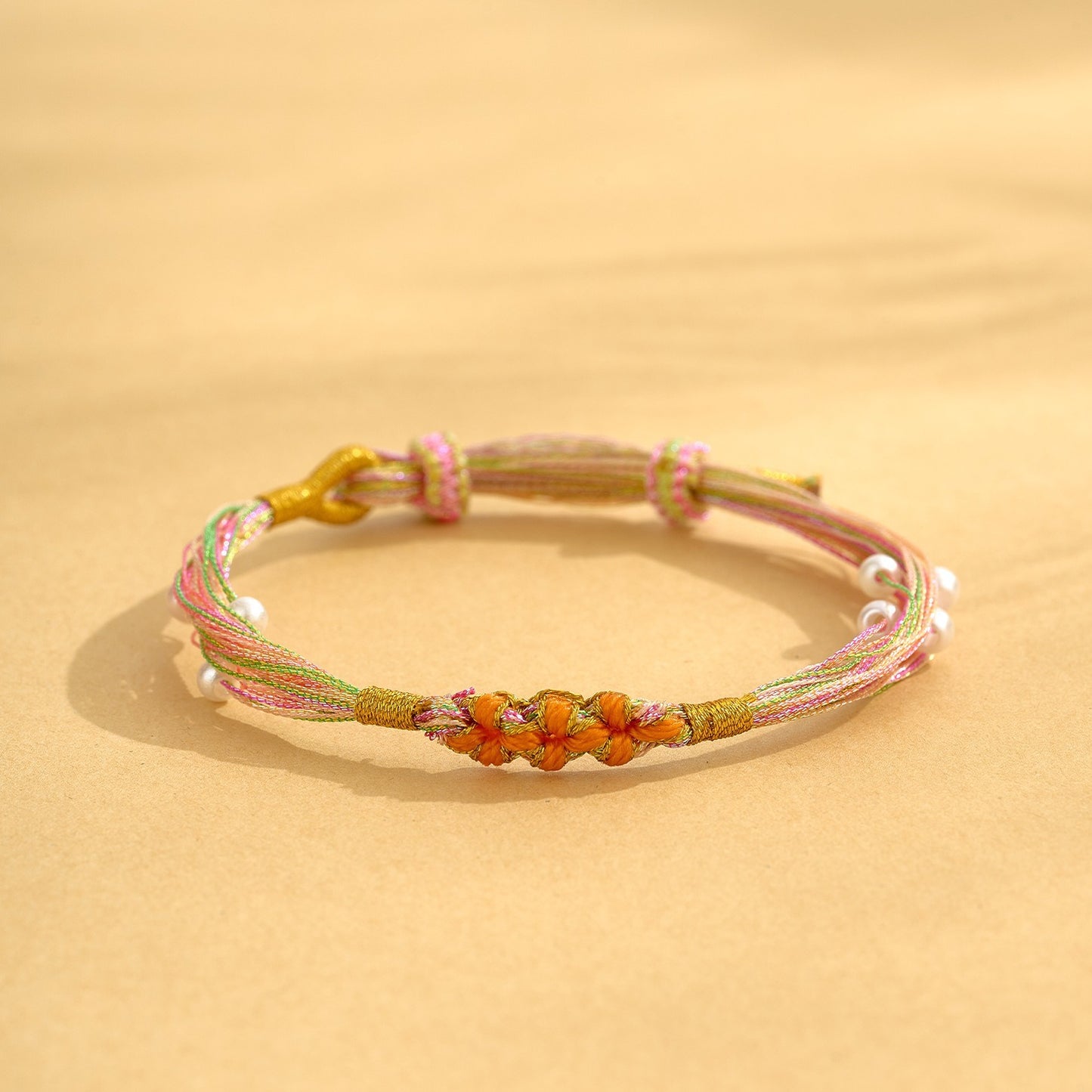 Dragon Boat Festival Colorful Rope Small Red Hand-woven Tiger Head Bracelet