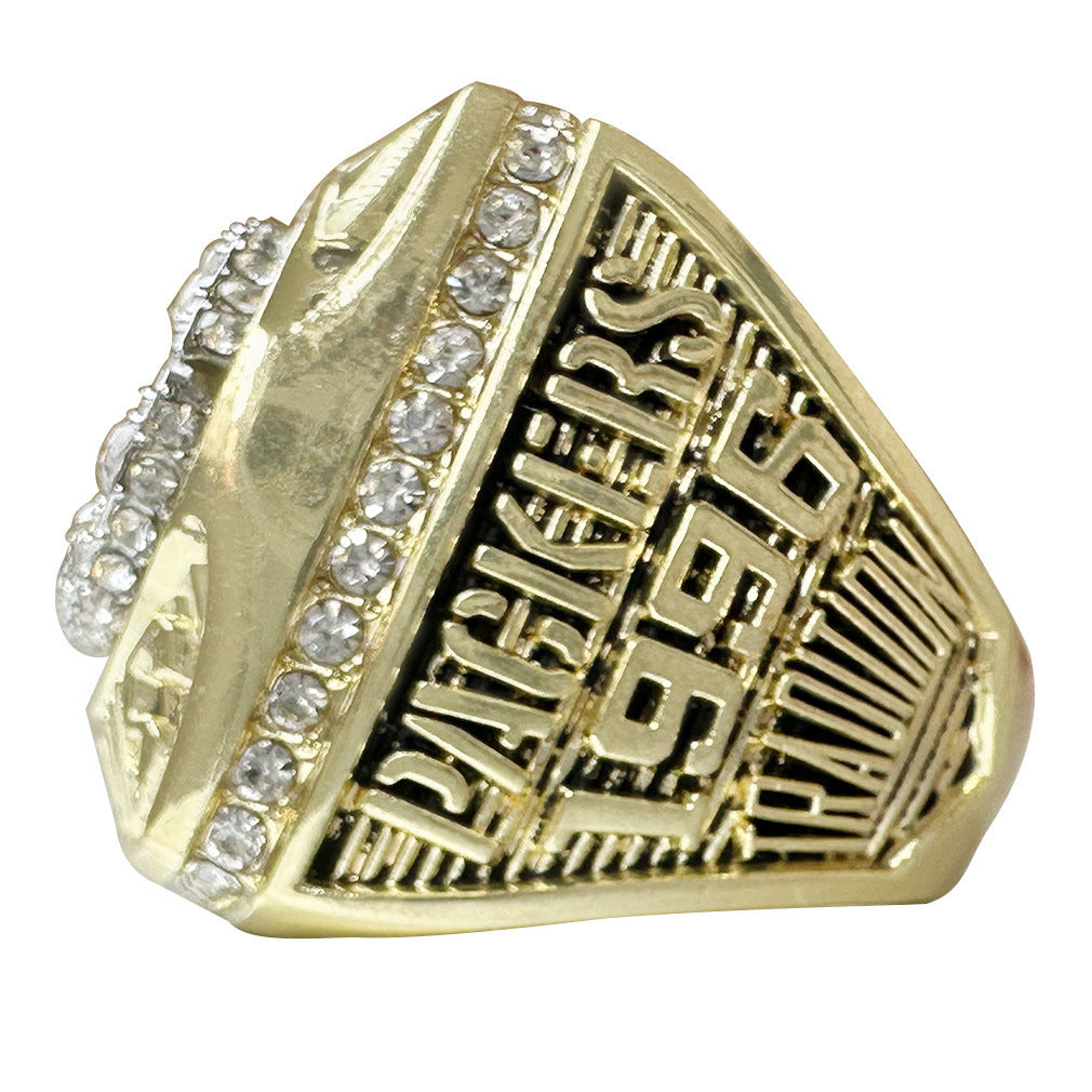 Covering Technique Champion Super Bowl Rugby Ring