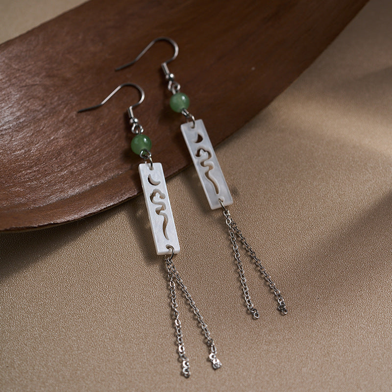 Women's Sense Antique Ethnic Ancient Clothing Steel Needle Rings