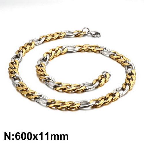 Women's & Men's Simple Fashion Popular Titanium Steel Mother Necklace