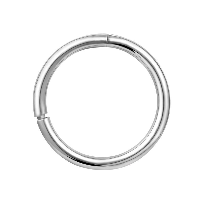 Men's Titanium Steel Puncture Universal Stitching Nose Stud Earrings