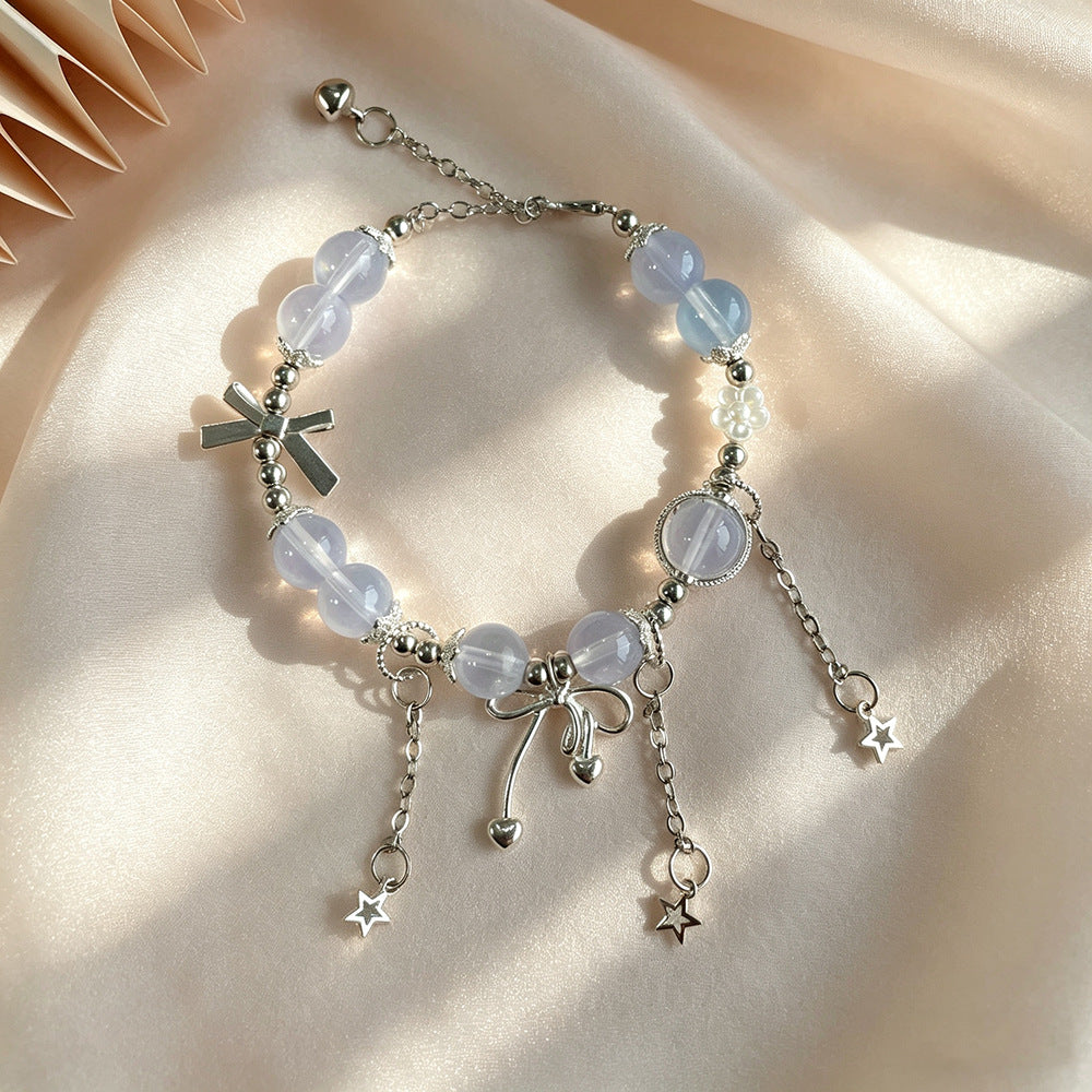 Women's Sweet Crystal Beaded Design Super Fairy Bracelets