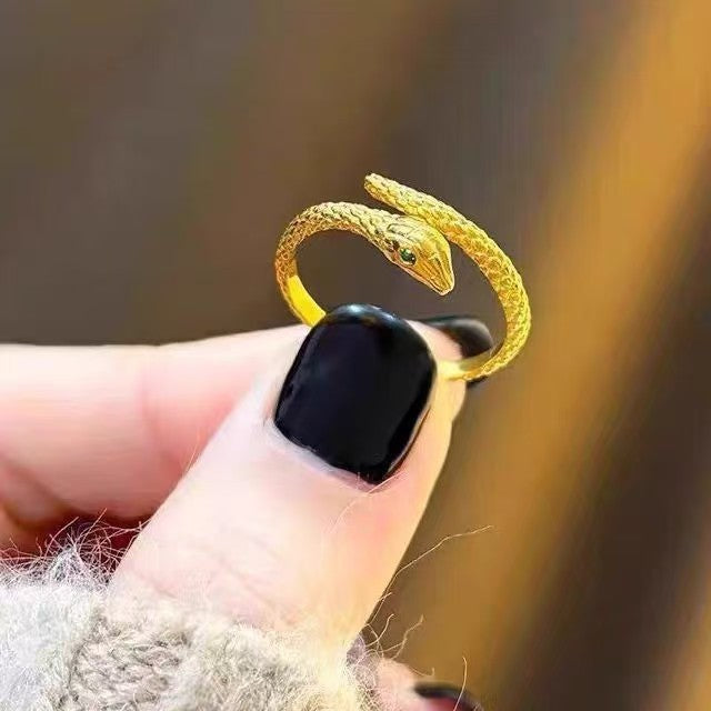Placer Gold Big Diamond Fortune Full Ring