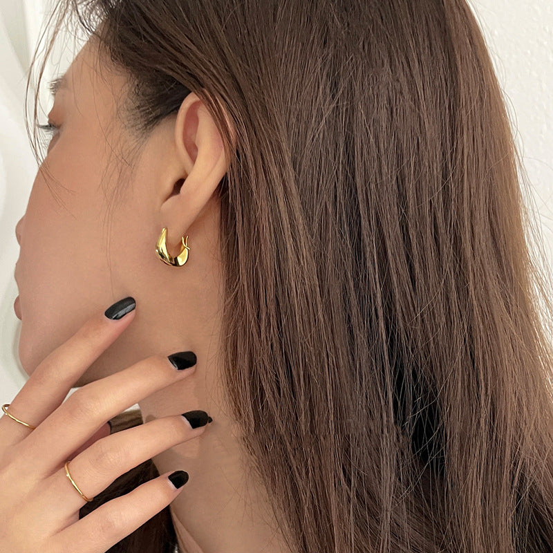 Water Drop Clip Female Niche Advanced Ear Buckle