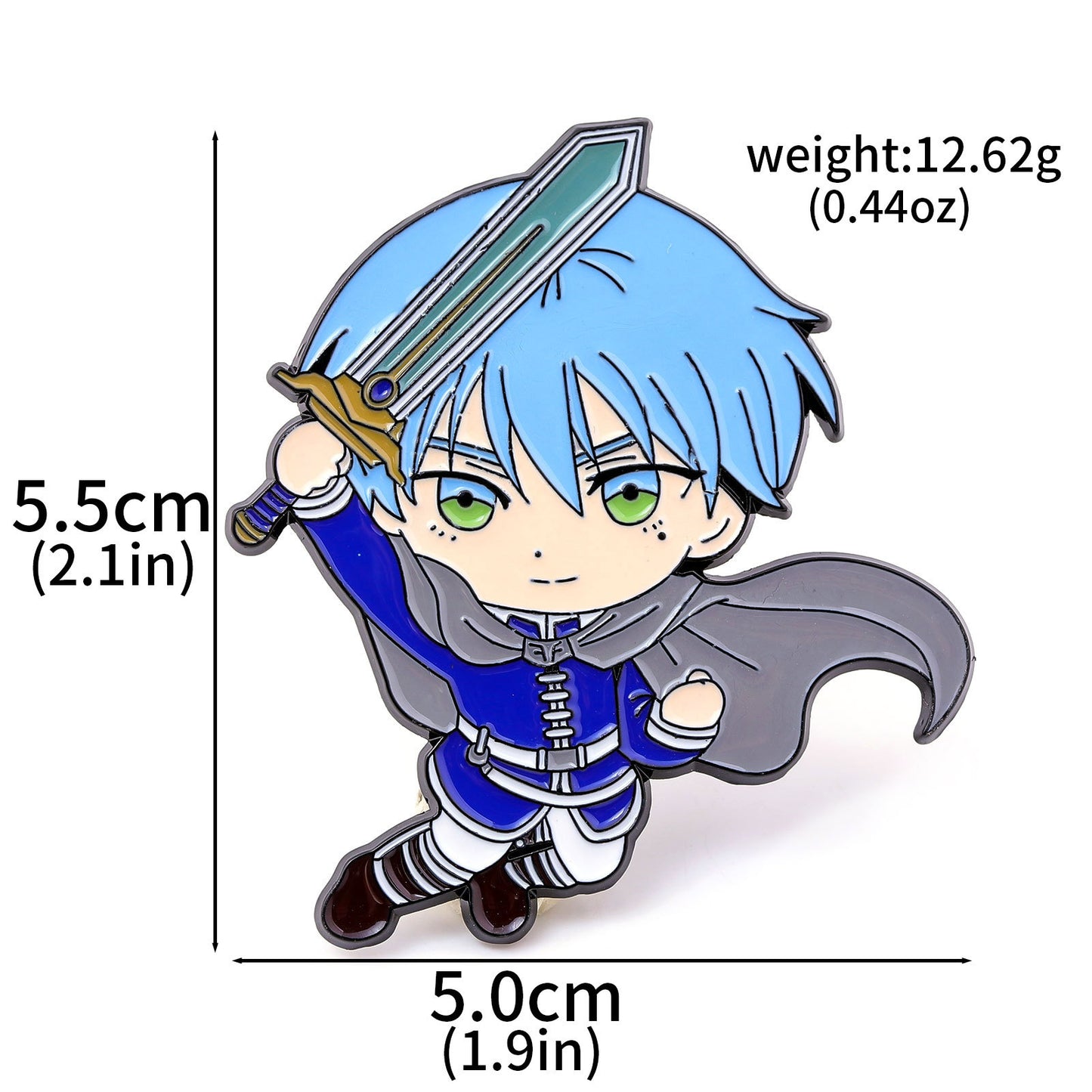 Fu Lillian Buried Around Anime Two-dimensional Cartoon Earrings