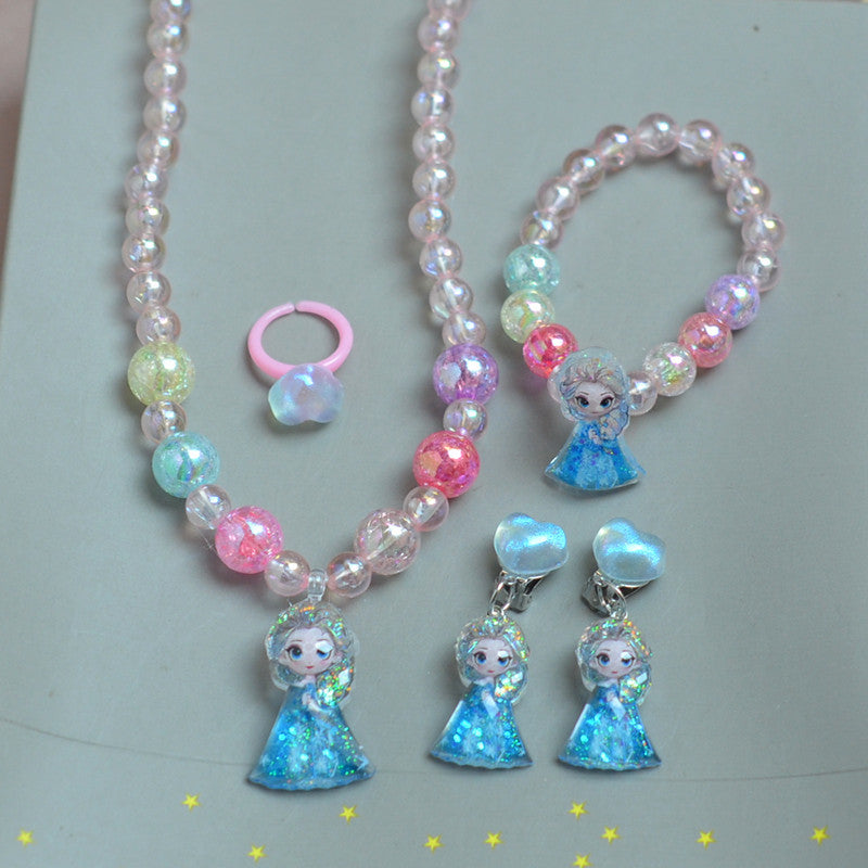 Versatile Graceful Children's Princess Mermaid Tail Rings