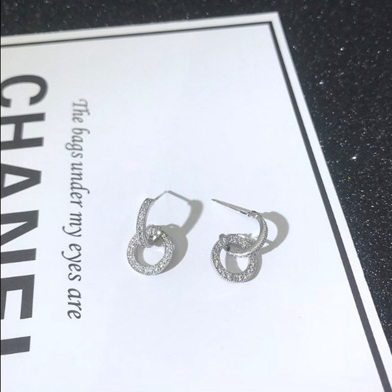 Women's Like That Temperamental Personalized For Exquisite Super Fairy Small Stud Earrings