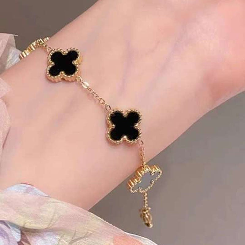 Women's Flower Zircon Super Flash Temperamental Light Bracelets